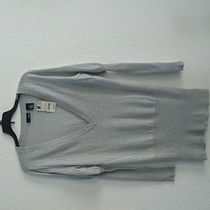 Mix it silver Large tunic sweater